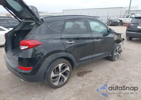 2016 Hyundai Tucson Limited из США, поврежденный, VIN KM8J33A21GU128310